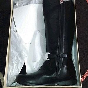 NEW Michael Kors Heeled Black Boots New in Box